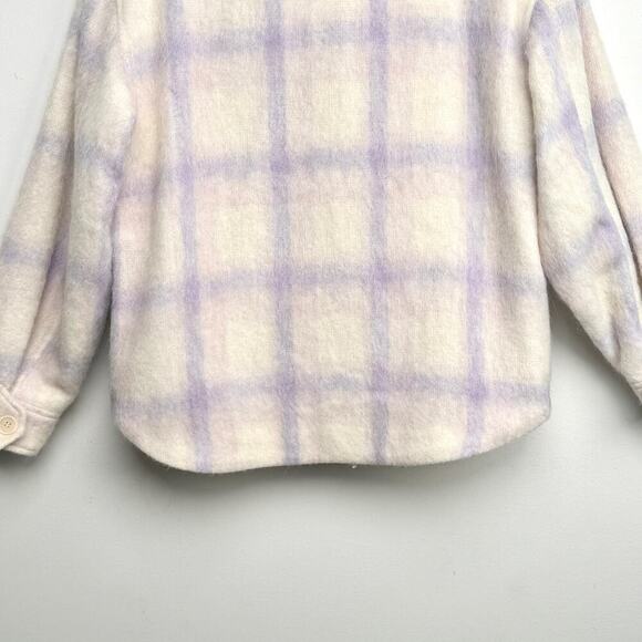 NWT Anine Bing Phoebe Jacket in Lavender and Cream Size L - Picture 11 of 14